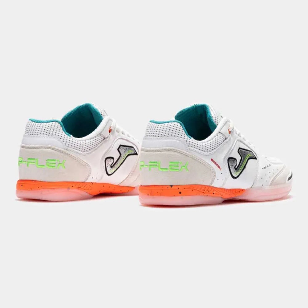 JOMA TOP FLEX - WHITE RED INDOOR - 2532