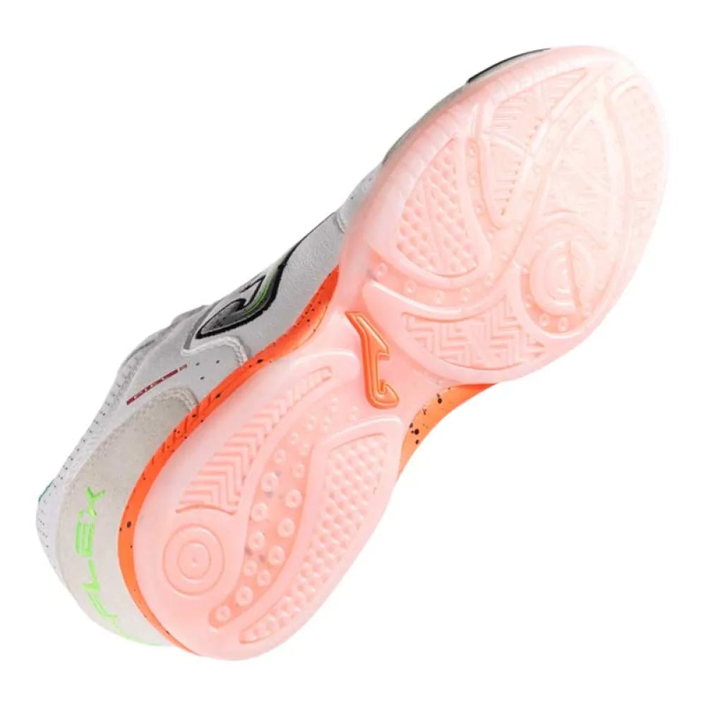 JOMA TOP FLEX - WHITE RED INDOOR - 2532