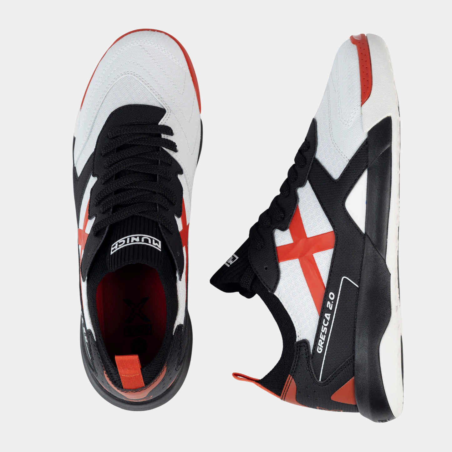 MUNICH GRESCA 2.0 - WHITE BLACK INDOOR - 11
