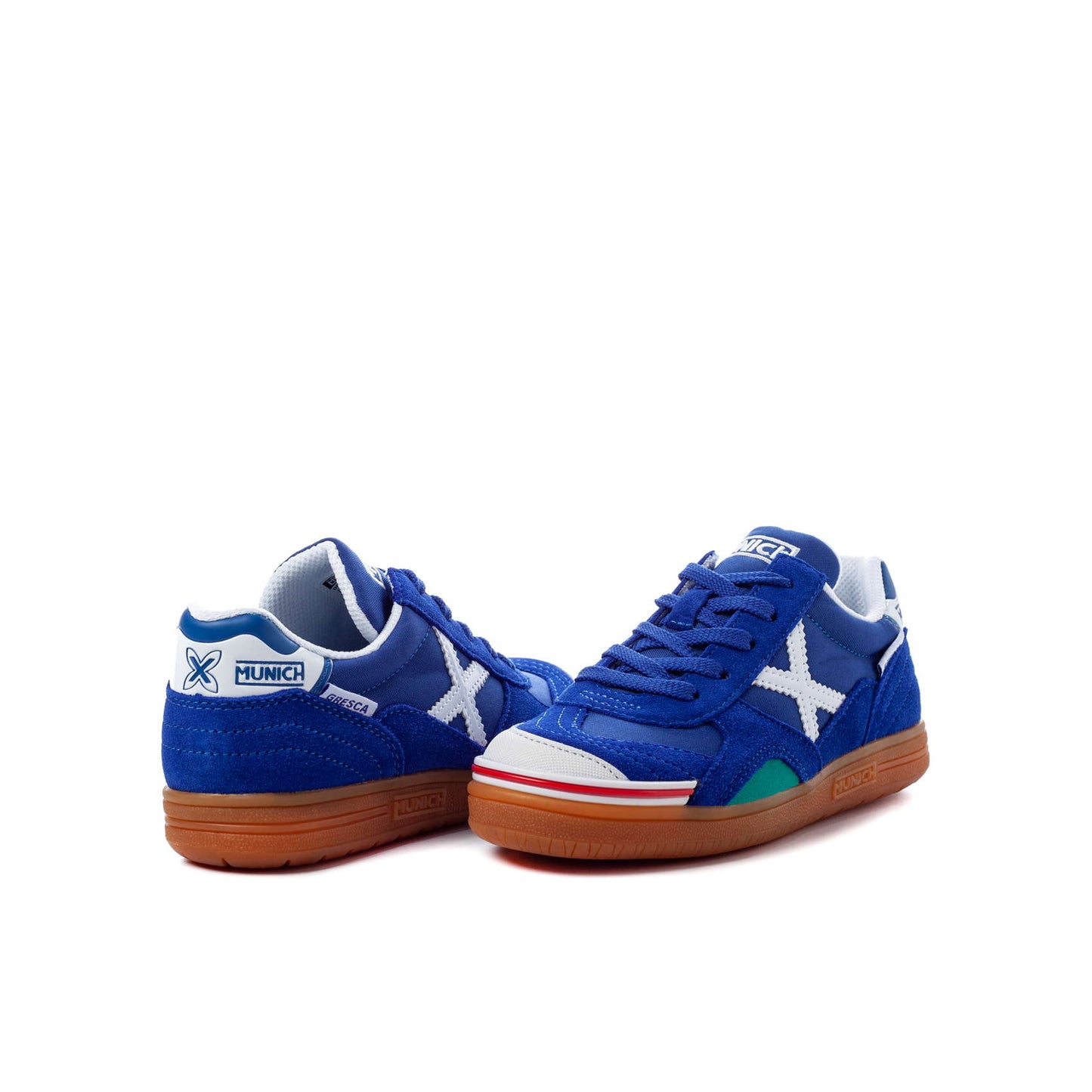 MUNICH GRESCA KID - BLUE INDOOR - 605