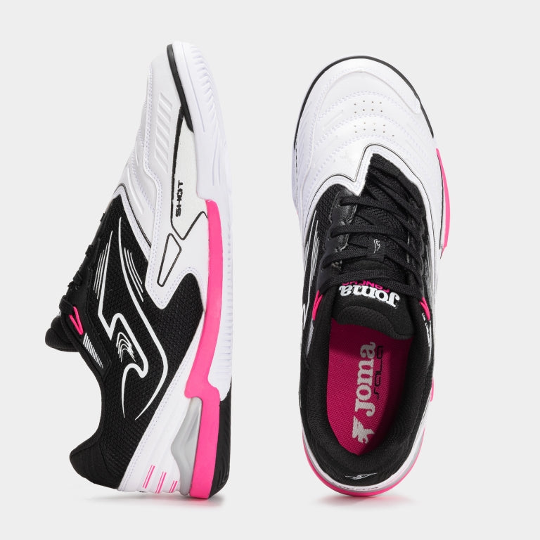 JOMA CANCHA - WHITE BLACK PINK INDOOR - 2502