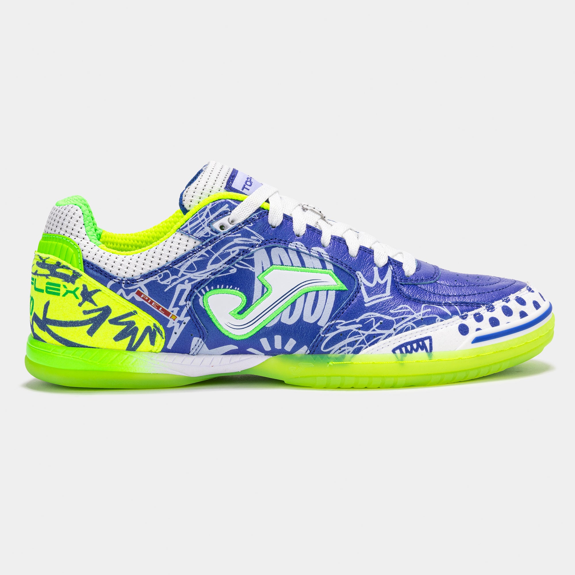 JOMA フットサルシューズ TOP FLEX 2564 PITO INDOOR JOMA TOP FLEX - ROYAL BLUE PITO INDOOR - 2564 – Futsoul