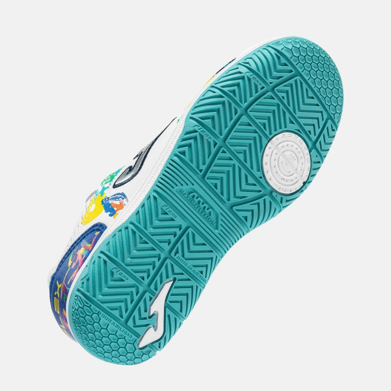 JOMA TOP FLEX JR - WHITE INDOOR- 2602
