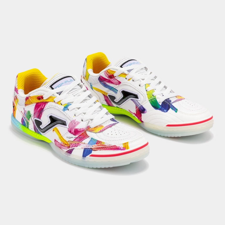 JOMA TOP FLEX - WHITE GRAFFITI INDOOR - 2676