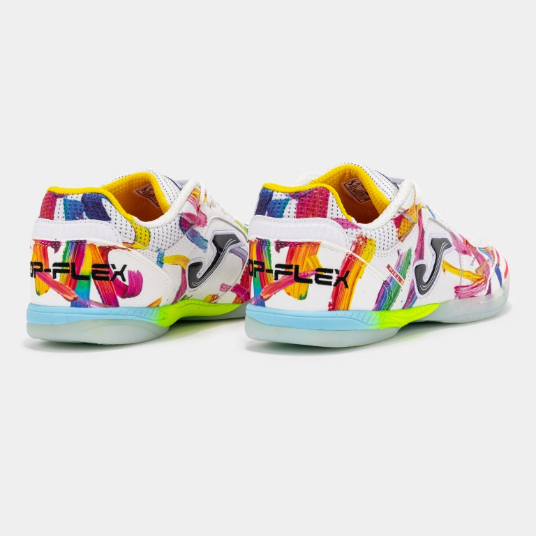 JOMA TOP FLEX - WHITE GRAFFITI INDOOR - 2676