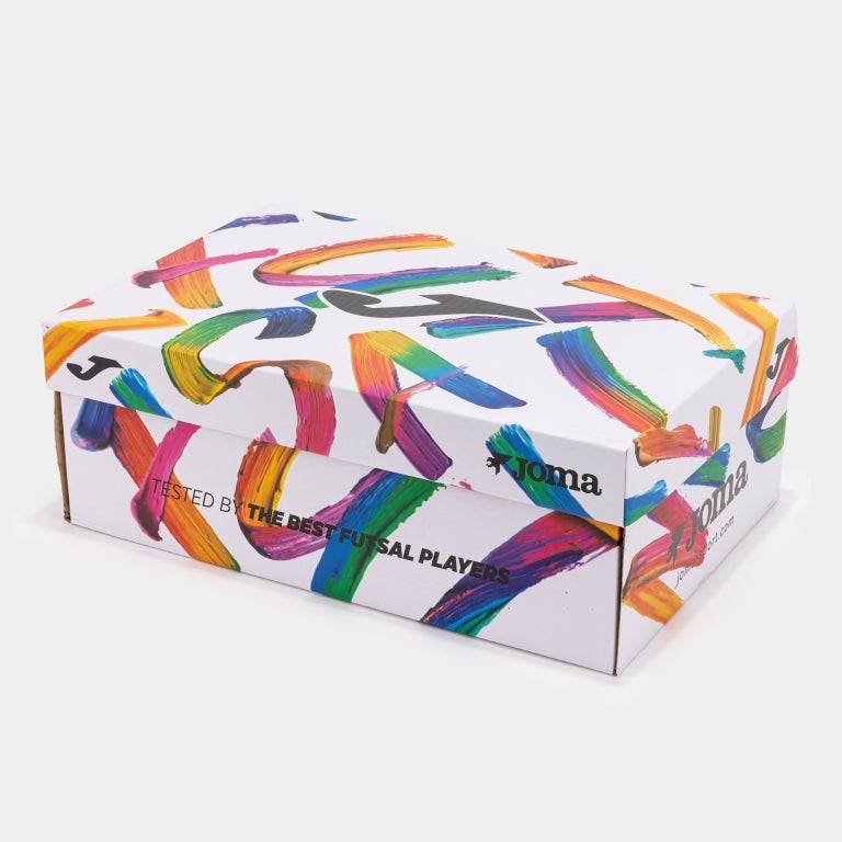JOMA TOP FLEX - WHITE GRAFFITI INDOOR - 2676