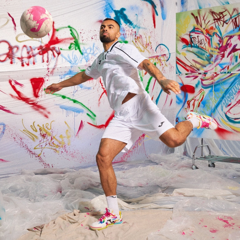 JOMA TOP FLEX - WHITE GRAFFITI INDOOR - 2676