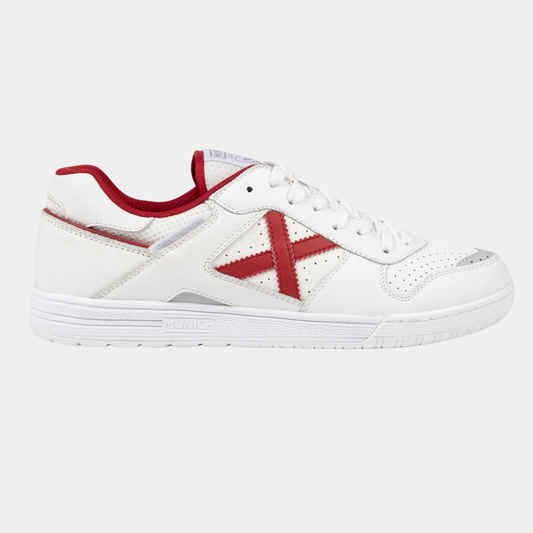 MUNICH CONTINENTAL V2 - WHITE RED INDOOR - 70