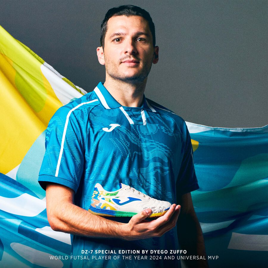 JOMA DZ-7 - WHITE BLUE INDOOR - 2582