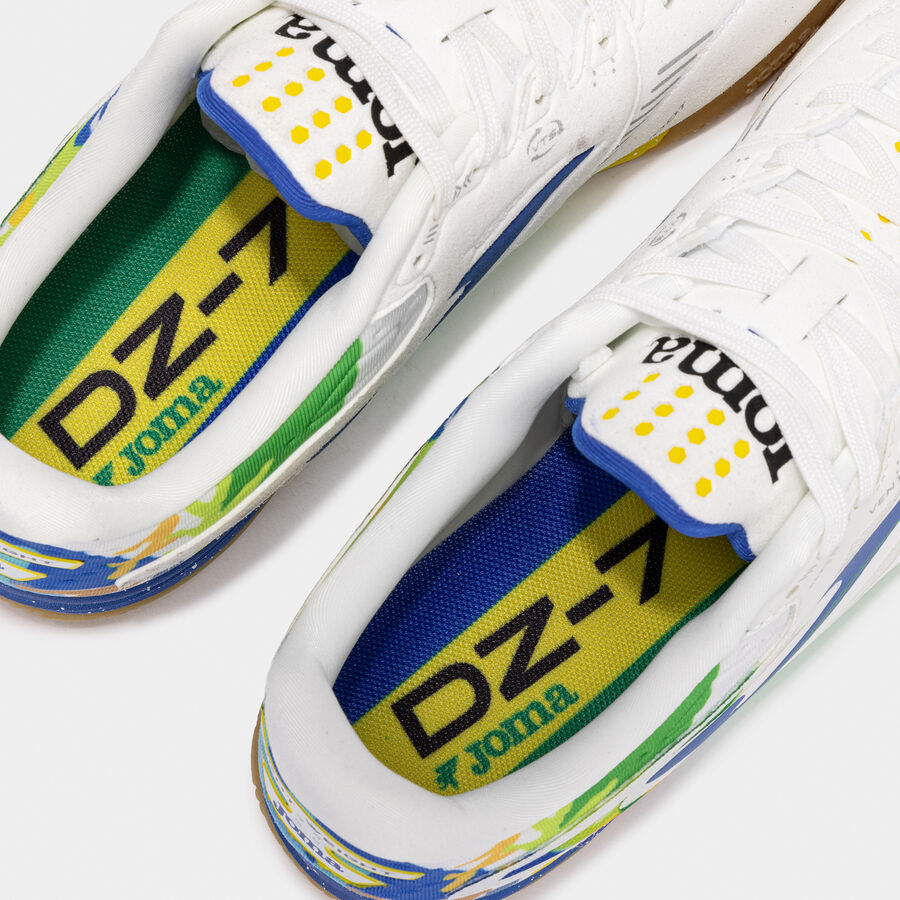 JOMA DZ-7 - WHITE BLUE INDOOR - 2582