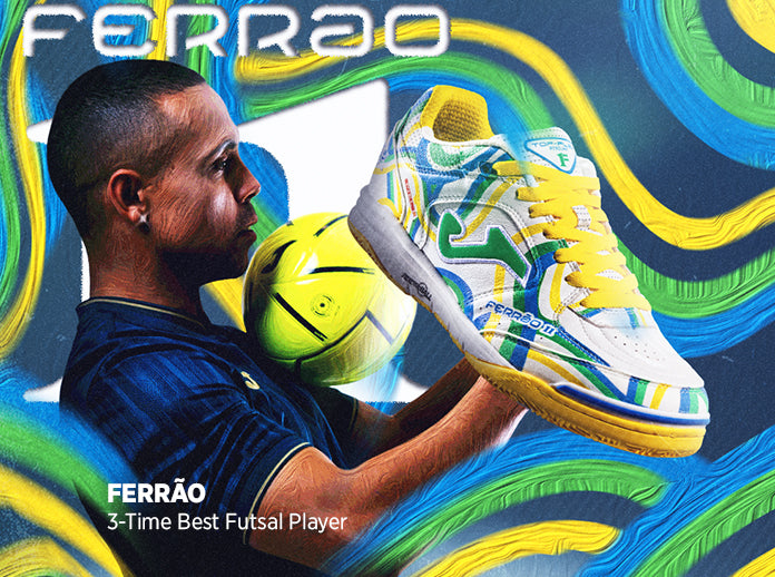  JOMA Top Flex Rebound 2442 with Ferrao - 3 time best futsal player