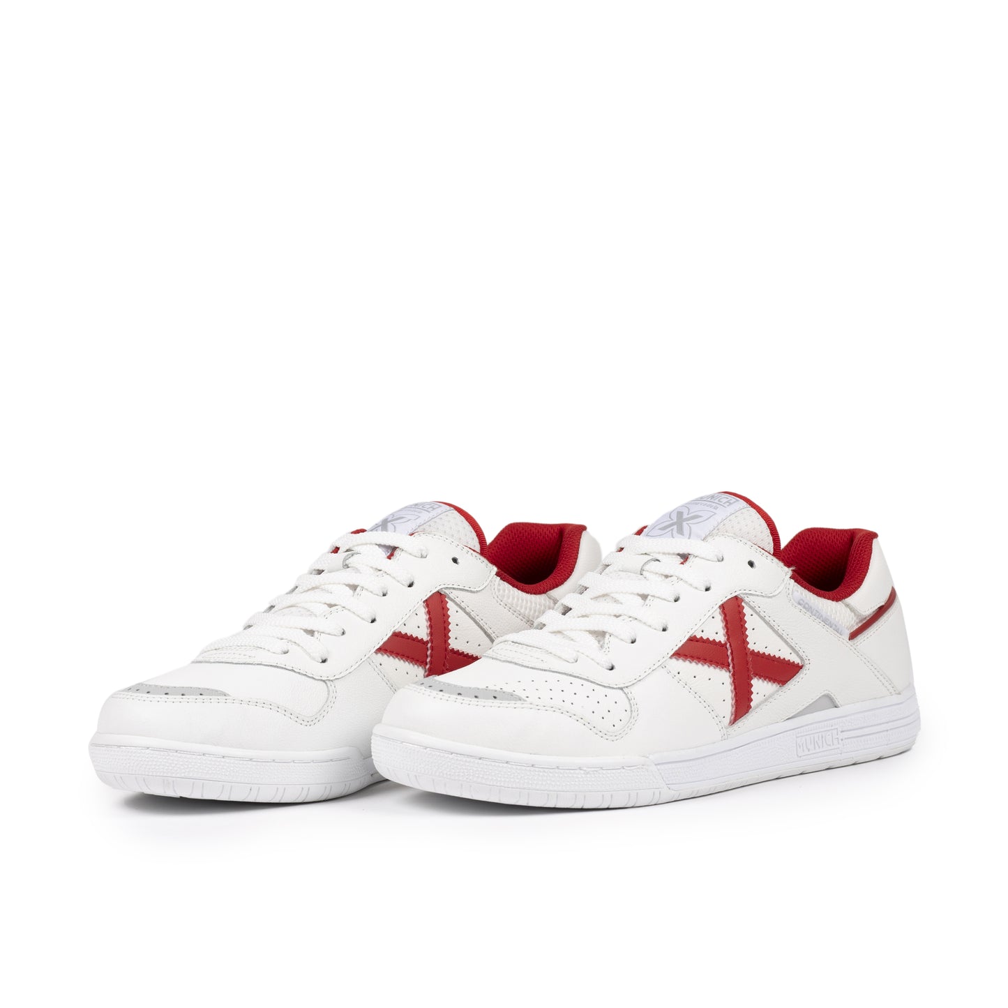 MUNICH CONTINENTAL V2 - WHITE RED INDOOR - 70