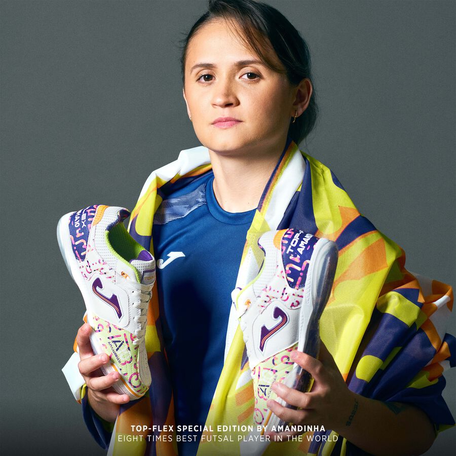 JOMA TOP FLEX - WHITE AMANDINHA INDOOR - 2572