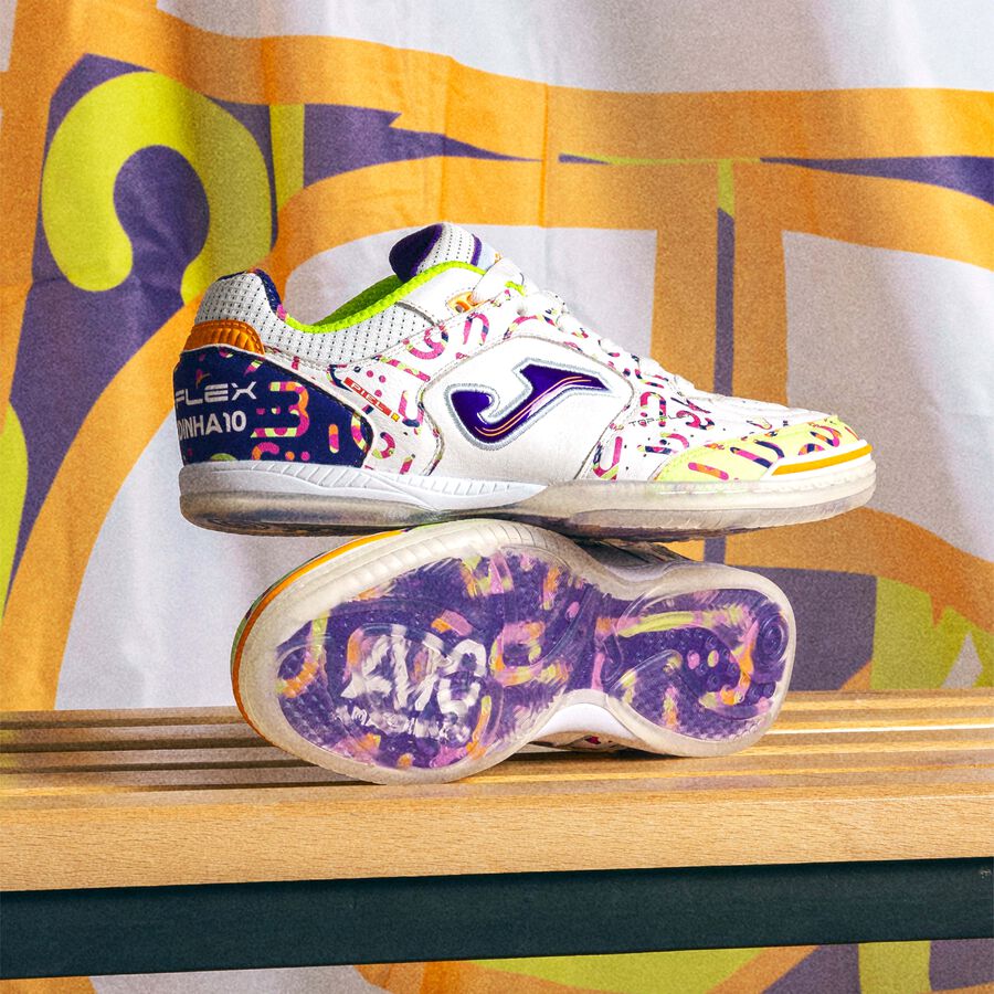 JOMA TOP FLEX - WHITE AMANDINHA INDOOR - 2572